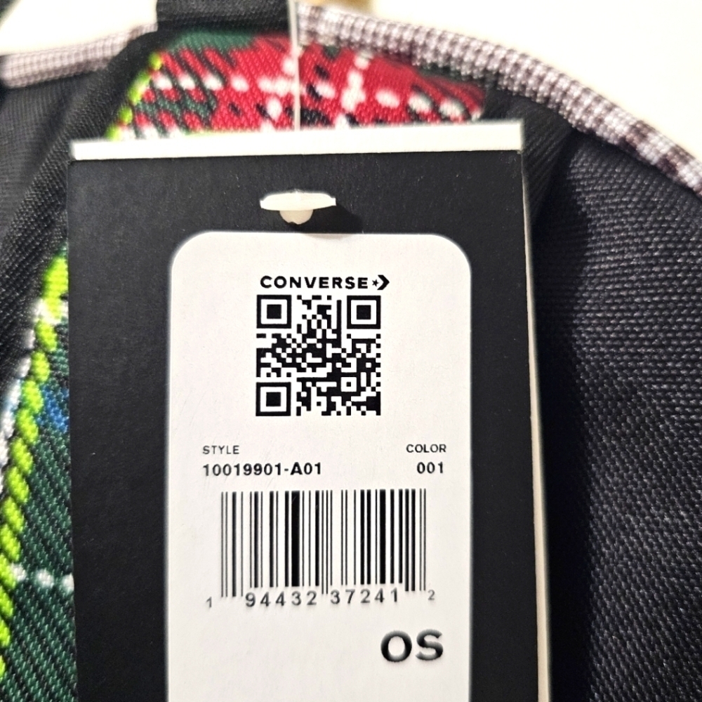 Converse Go 2 Patterned Check Backpack 24 Liter Capacity. - Picture 7 of 8